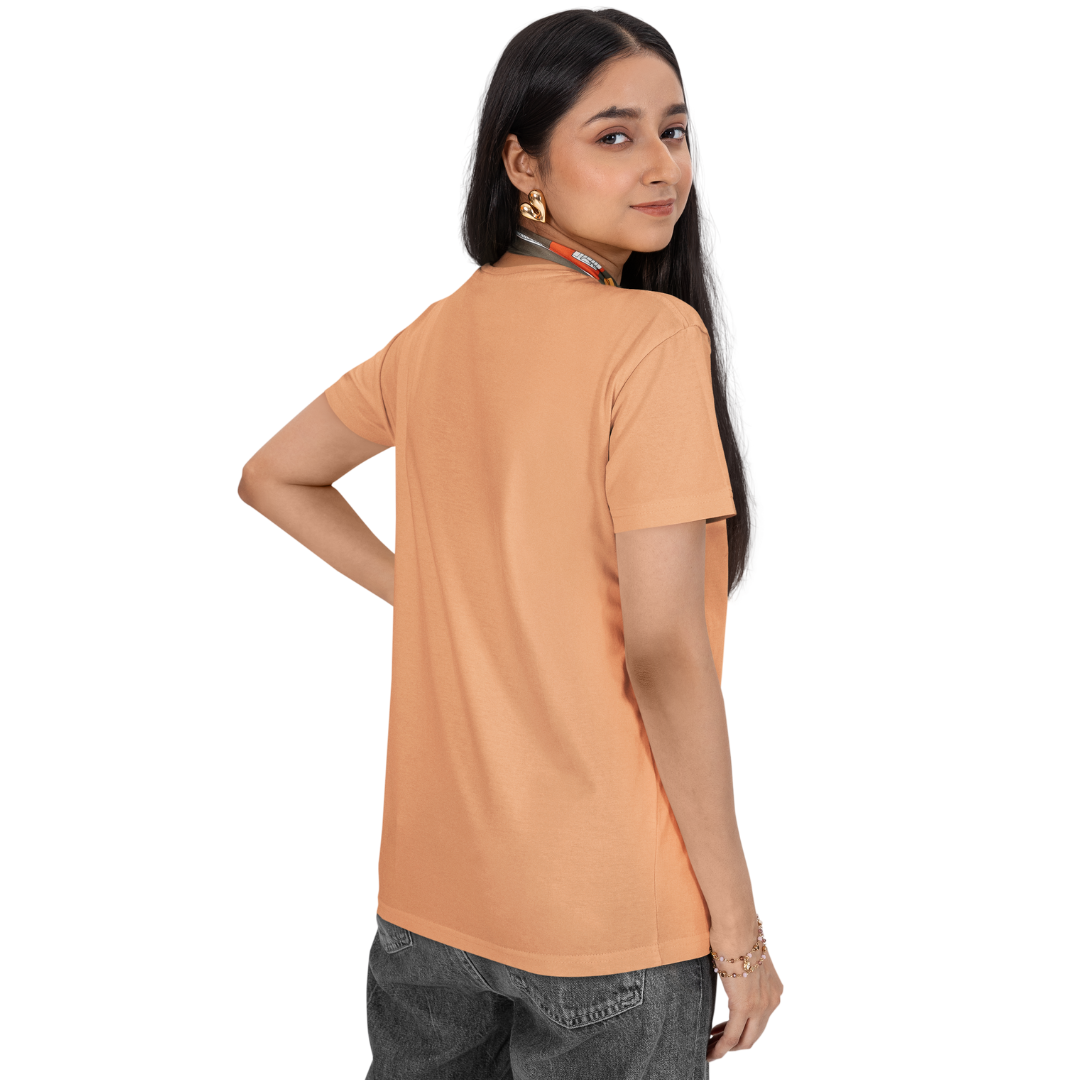 Positive Vibes Graphic T-Shirt for Women | Uplifting Design | Comfortable Casual Regular Fit | 100% Cotton