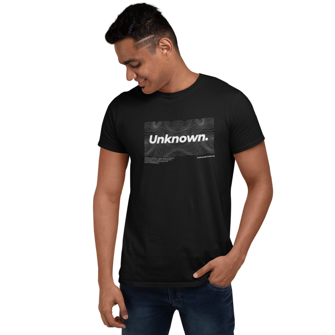 UNKNOWN | Graphic Printed Unisex T-Shirt | Regular Fit | 100% Cotton