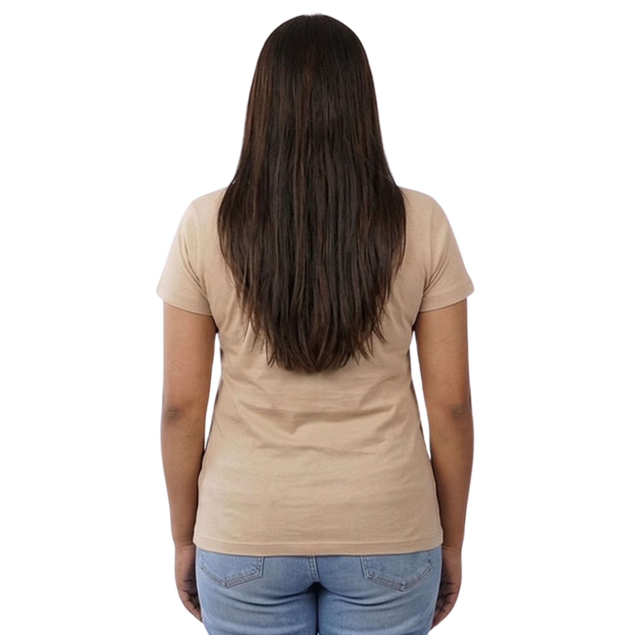 Chicemporia Couple T-Shirt Combo | Solid Beige Matching Tees for Men & Women (Pack of 2)