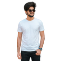 Chicemporia Luxe Solid White T-Shirt | Premium Ultra-Soft Regular Fit