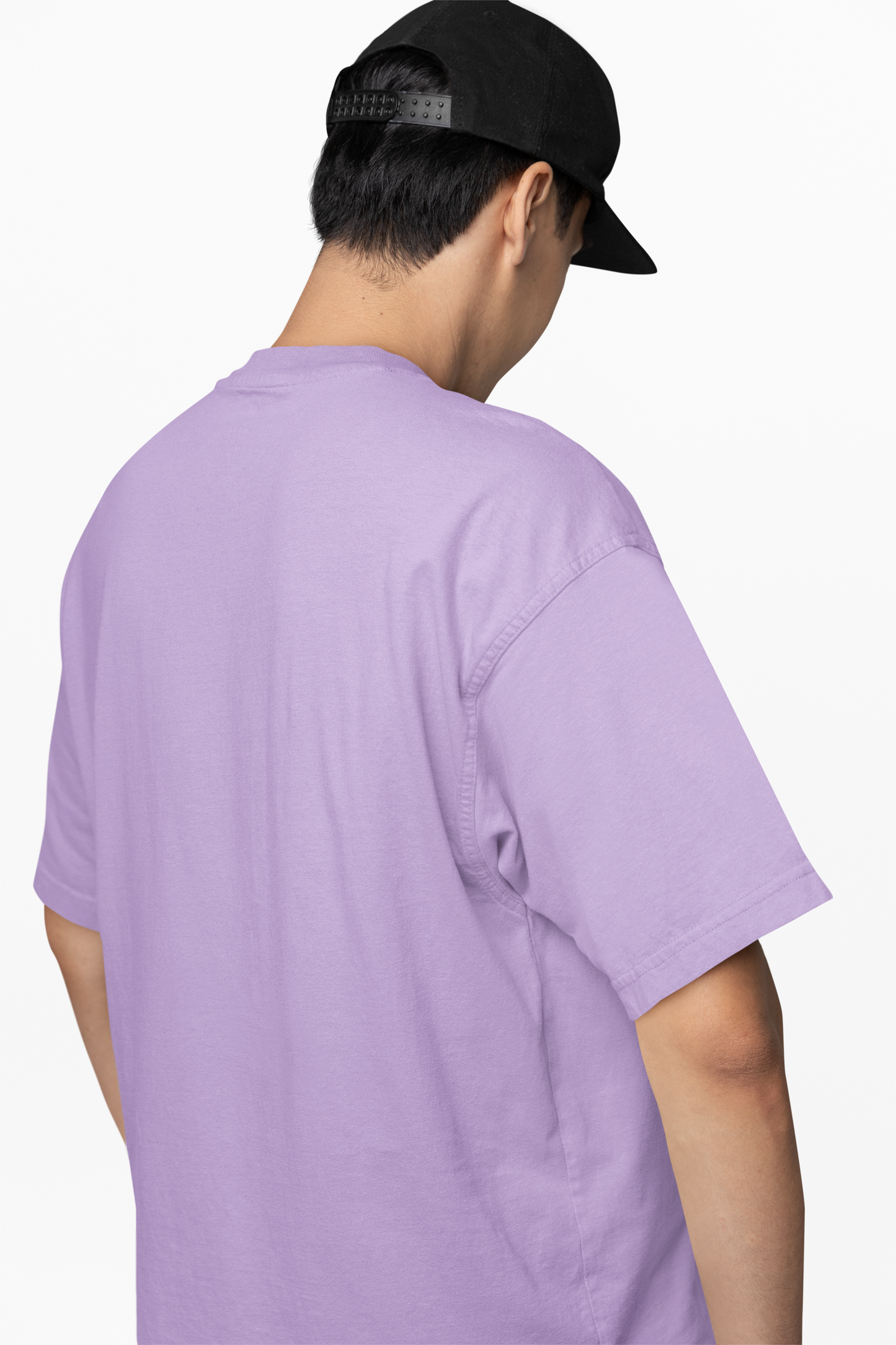Minimal Lavender Plain T-Shirt – Soft & Stylish Everyday Essential