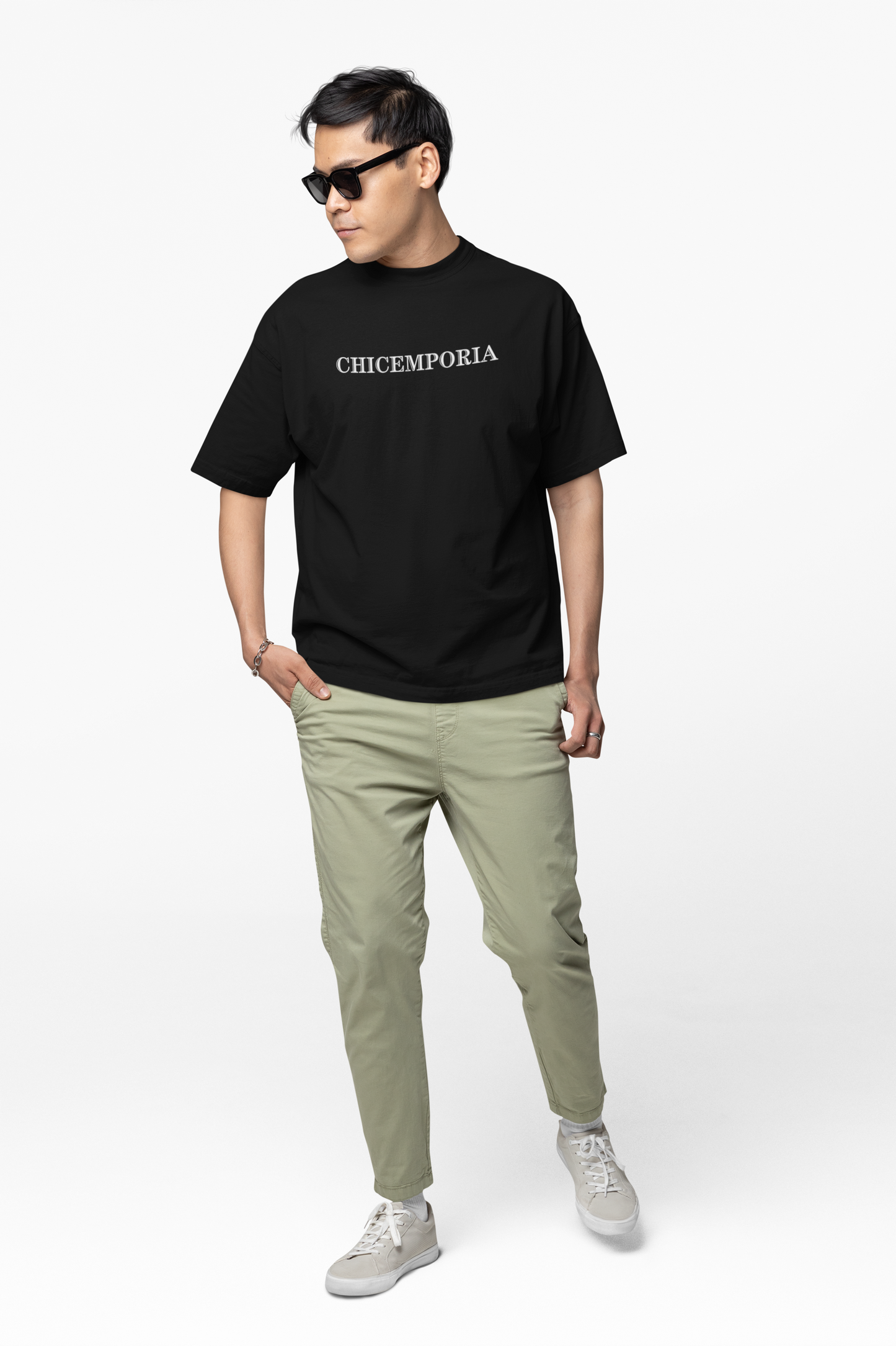 Tiger Printed Oversized T-shirt