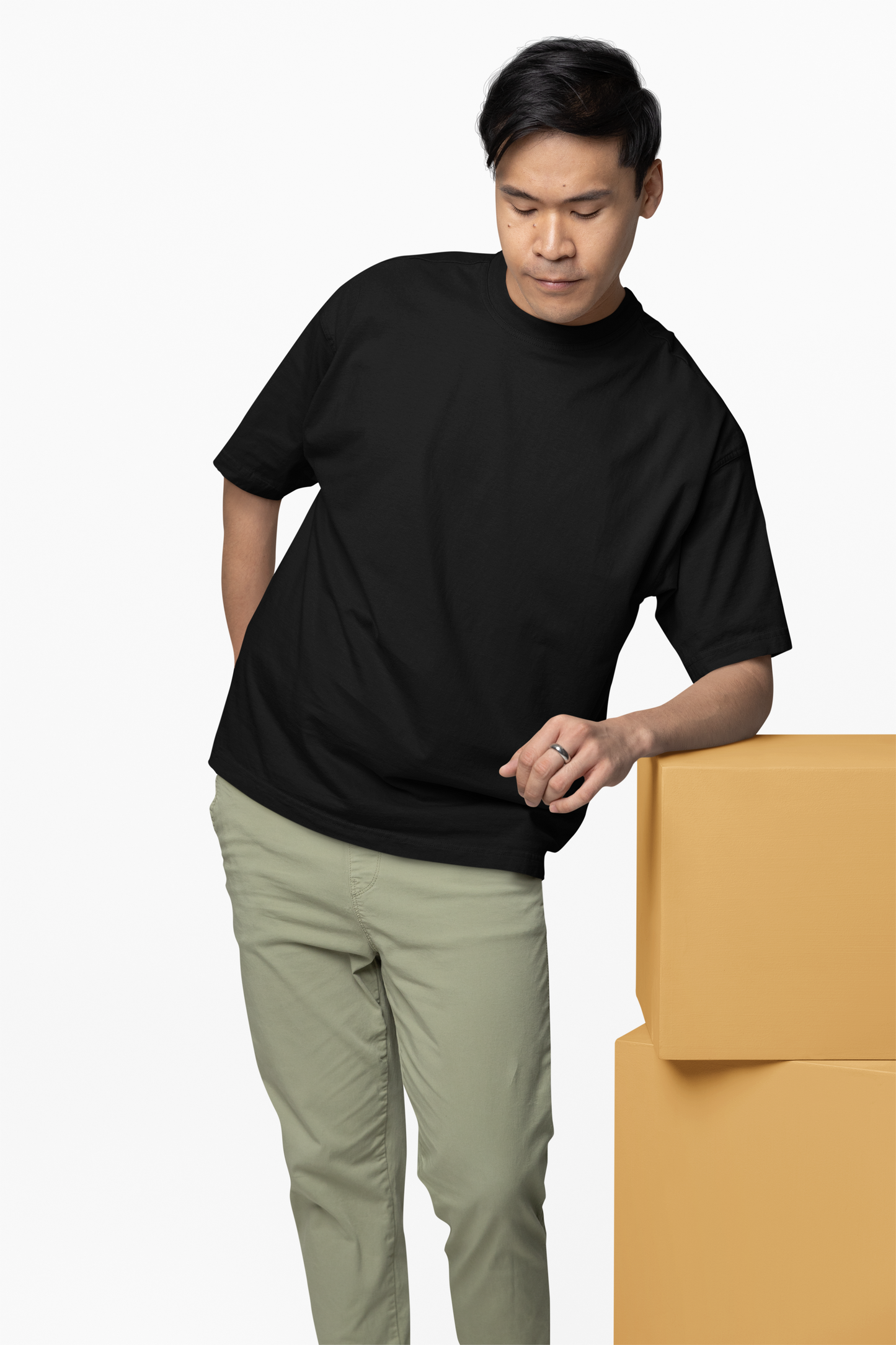Minimal Lavender Plain T-Shirt – Soft & Stylish Everyday Essential